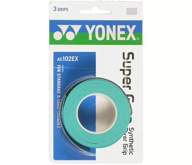 Yonex Super Grap O/G (3x) (Green) 3 Yonex Super Grap O/G (3x) (Green)