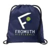 Fromuth Pickleball Cinch Bag (Navy)