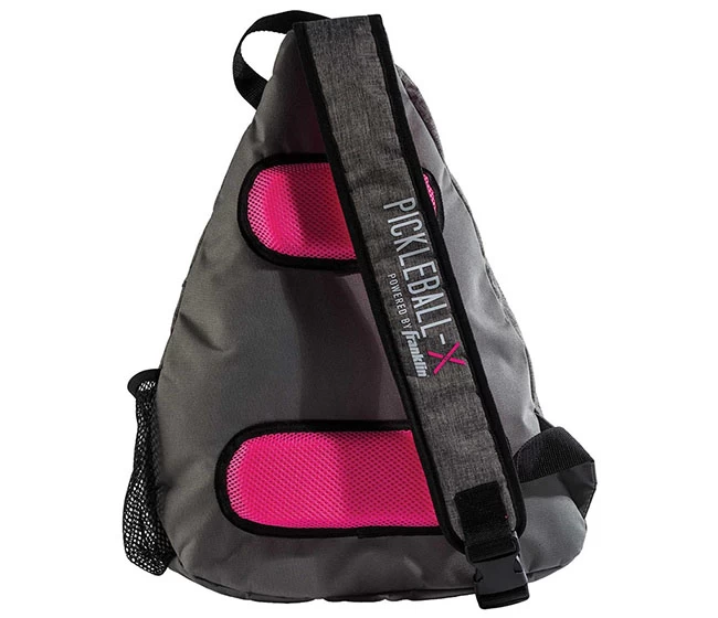 Franklin Pickleball Sling Bag (Grey/Pink) 4 Franklin Pickleball Sling Bag (Grey/Pink) - Image 2
