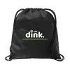 The Dink Ultra Core Cinch Bag II (Black) -Pickleball Shop VPDI2 BLK