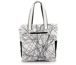 Vulcan Milan Tennis Tote (White/Black Lazer)