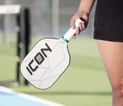 Diadem Icon Lite Weight Pickleball Paddle (White) 8 Diadem Icon Lite Weight Pickleball Paddle (White) -Pickleball Shop YDICL2 WHT 3