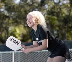 Diadem Icon Mid Weight Pickleball Paddle (White) 9 Diadem Icon Mid Weight Pickleball Paddle (White) -Pickleball Shop YDICM2 WHT 4