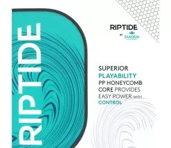 Diadem Riptide Pickleball Paddle (Teal) -Pickleball Shop YDRIP0 TEA 3