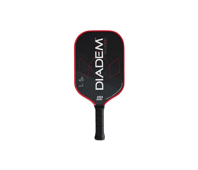 Diadem Warrior Pickleball Paddle (Red) 4 Diadem Warrior Pickleball Paddle (Red) - Image 2