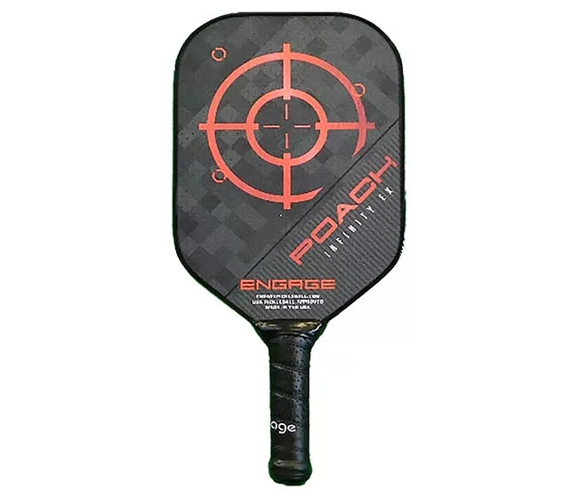Engage Poach Infinity EX Pickleball Paddle (Standard) (Gen 3) (Red) 3 Engage Poach Infinity EX Pickleball Paddle (Standard) (Gen 3) (Red)
