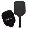 GRUVN RAW-16H Carbon Fiber Pickleball Paddle (Orange) -Pickleball Shop YG16H ORG 1