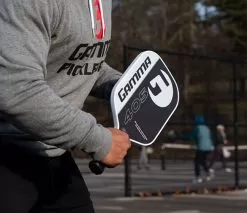 Gamma 405 Pickleball Paddle (Black/White) 7 Gamma 405 Pickleball Paddle (Black/White) -Pickleball Shop YG405 BLK 3