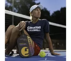 Gamma Lindsey Newman Havoc Pickleball Paddle -Pickleball Shop YGLNH BLK 4