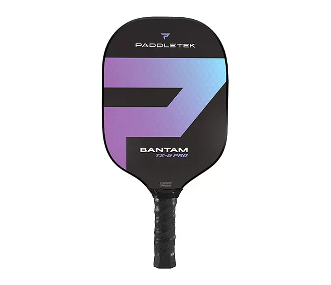 Paddletek Bantam TS-5 Pro Thin Grip Paddle (Purple) 3 Paddletek Bantam TS-5 Pro Thin Grip Paddle (Purple)