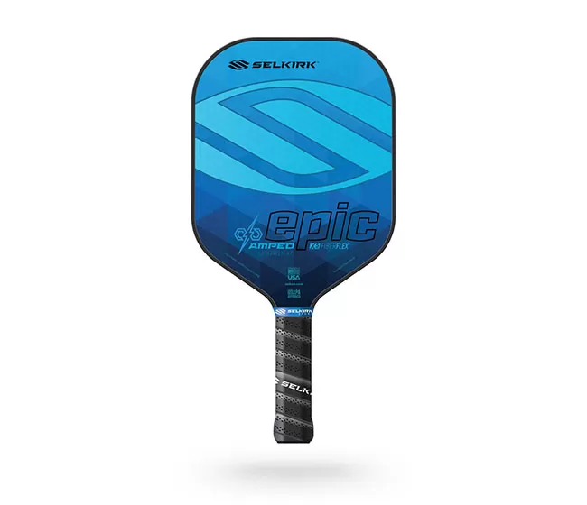 Selkirk Amped Epic Light Pickleball Paddle (Blue) 3 Selkirk Amped Epic Light Pickleball Paddle (Blue)