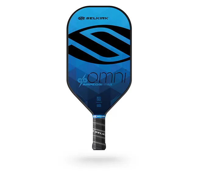Selkirk Amped Omni Pickleball Paddle (Blue) 3 Selkirk Amped Omni Pickleball Paddle (Blue)