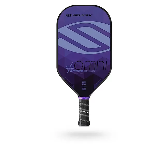 Selkirk Amped Omni Light Pickleball Paddle (Purple) 3 Selkirk Amped Omni Light Pickleball Paddle (Purple)