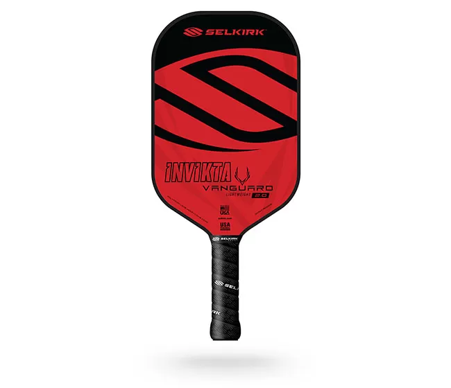 Selkirk Vanguard Invikta 2.0 Light Pickleball Paddle (Crimson Black) 3 Selkirk Vanguard Invikta 2.0 Light Pickleball Paddle (Crimson Black)