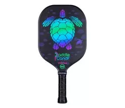 Vulcan V520 Paddle Candy Sea Turtle Pickleball Paddle (Black)