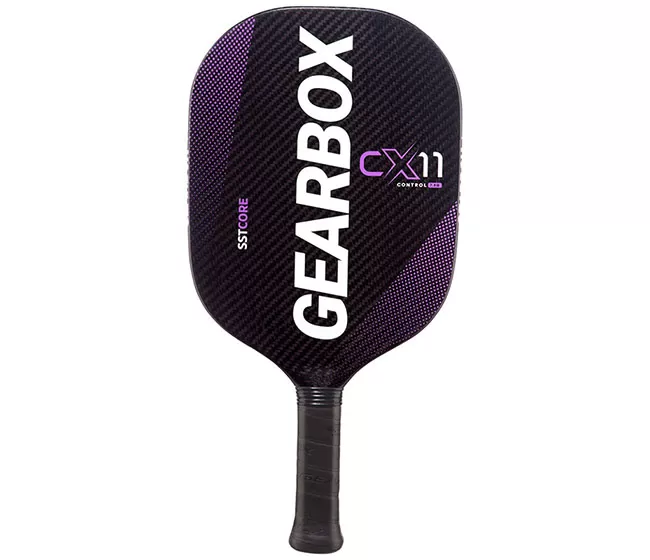 Gearbox CX11Q Control Pickleball Paddle (Standard Grip)(Purple) 4 Gearbox CX11Q Control Pickleball Paddle (Standard Grip)(Purple) - Image 2