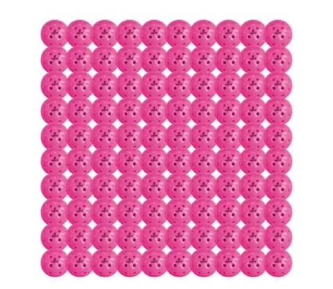 CORE Outdoor Pink Pickleball (Box Of 100) 3 CORE Outdoor Pink Pickleball (Box Of 100)
