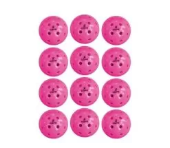 CORE Outdoor Pink Pickleball (12 Pack)