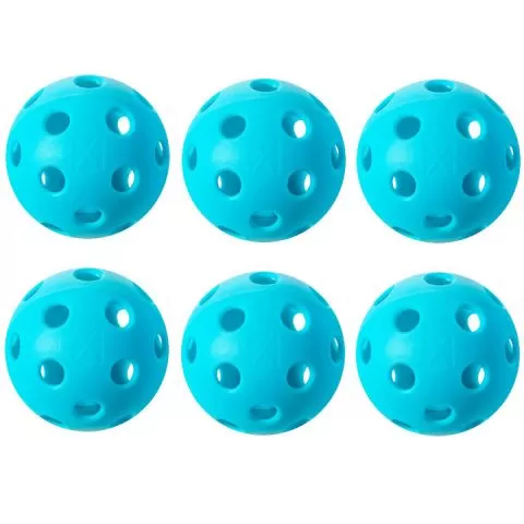 Franklin X-26 Indoor Blue Pickleball 6 Pack 3 Franklin X-26 Indoor Blue Pickleball 6 Pack