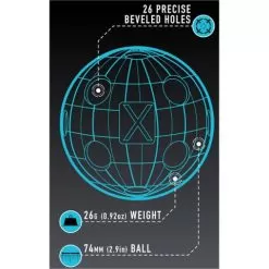 Franklin X-26 Indoor Blue Pickleball 6 Pack 7 Franklin X-26 Indoor Blue Pickleball 6 Pack -Pickleball Shop franklin x 26 blue indoor pickleball specs 480x480 3
