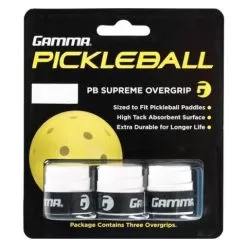 Gamma Supreme Pickleball Overgrip 3 Pack
