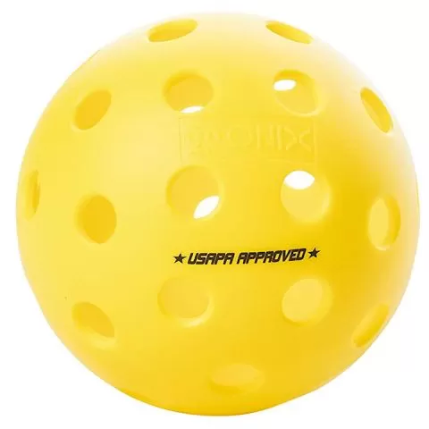 Onix Fuse G2 Outdoor Yellow Pickleball Dozen 4 Onix Fuse G2 Outdoor Yellow Pickleball Dozen - Image 2