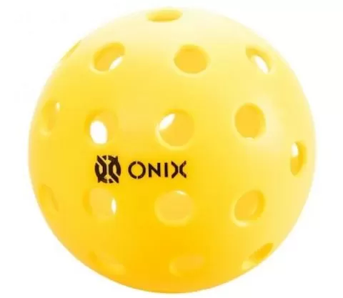Onix Pure 2 Outdoor Yellow Pickleball (3 Pack) 3 Onix Pure 2 Outdoor Yellow Pickleball (3 Pack)
