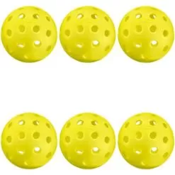 Penn 40 Outdoor Yellow Pickleball (6 Pack)